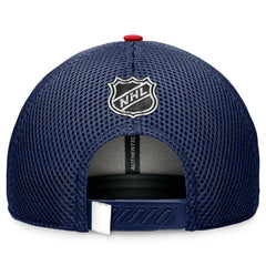 Washington Capitals Fanatics 2024 NHL Draft On Stage Trucker Adjustable Hat Navy