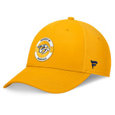 Nashville Predators - Fanatics Authentic Pro Training Camp Flex Hat Gold