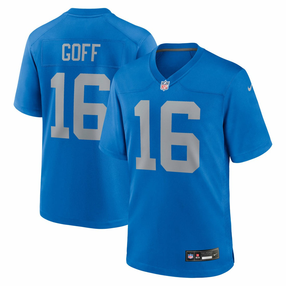 Jared Goff Detroit Lions Alternate Game Jersey Blue - Nike