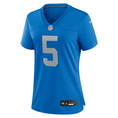 David Montgomery Detroit Lions Women's Alternate Game Jersey Blue - Nike