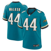 Travon Walker Jacksonville Jaguars Prowler Throwback Player Game Jersey Teal - Nike