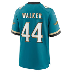 Travon Walker Jacksonville Jaguars Prowler Throwback Player Game Jersey Teal - Nike