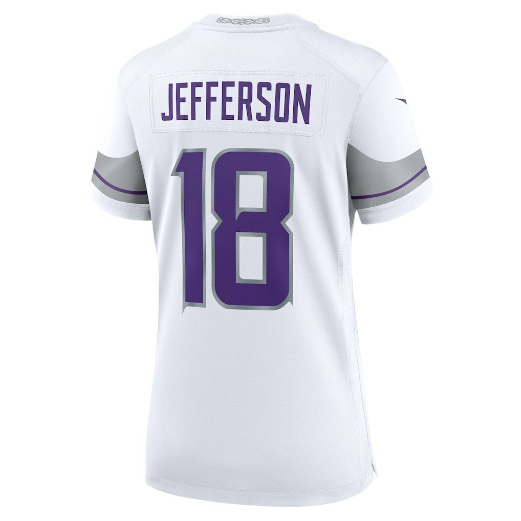 Justin Jefferson Minnesota Vikings Women's Alternate Game Player Jersey - White | NFL Jerseys