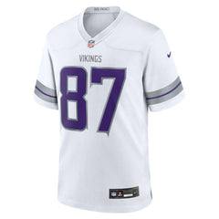 T.J. Hockenson Minnesota Vikings Alternate Game Player Jersey White - Nike