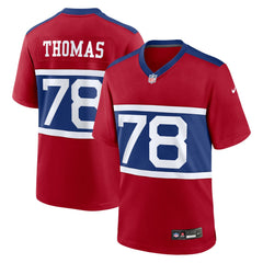 Andrew Thomas New York Giants Alternate Player Game Jersey Century Red - Nike