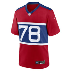 Andrew Thomas New York Giants Alternate Player Game Jersey Century Red - Nike