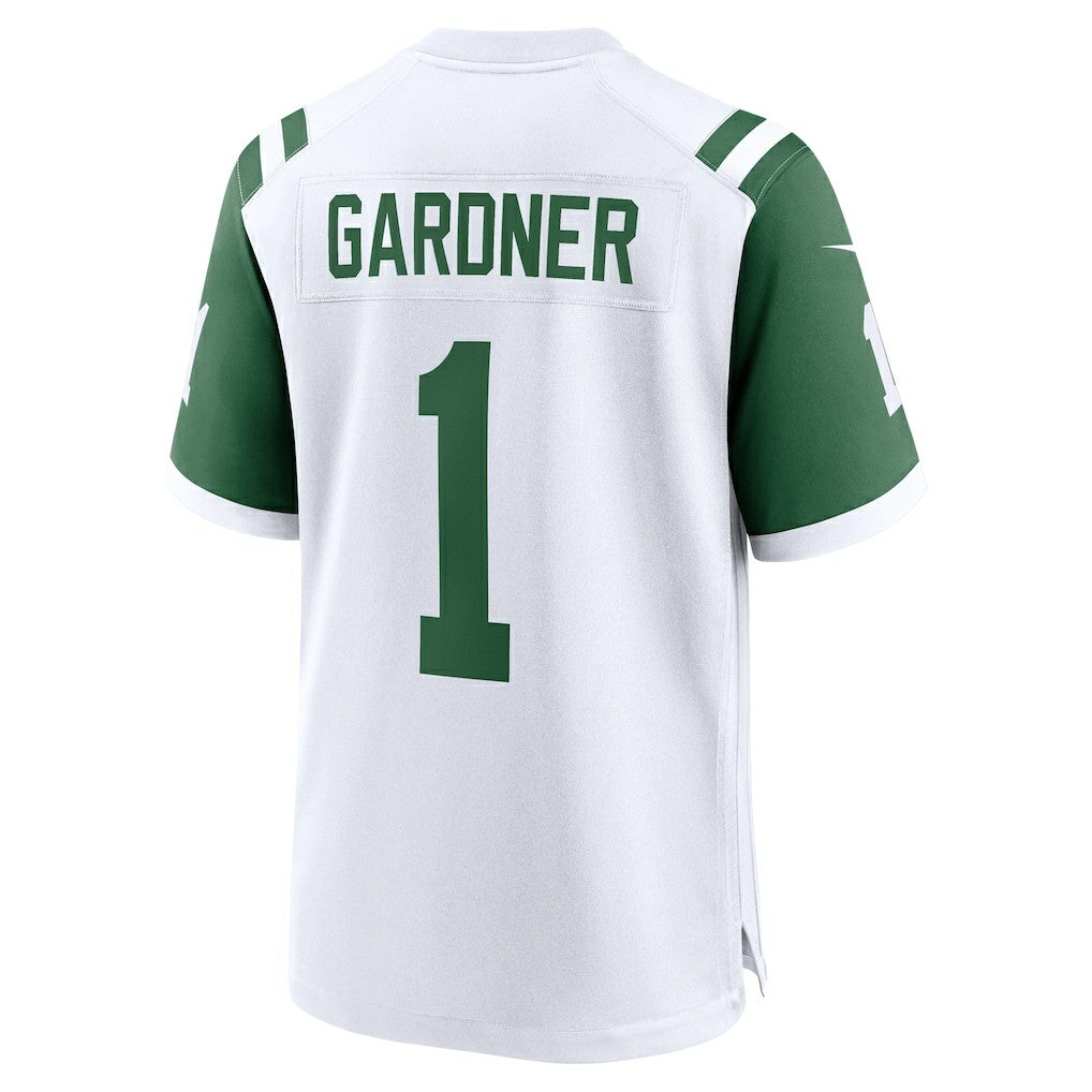 Ahmad Sauce Gardner New York Jets Classic Alternate Game Jersey - White | NFL Jerseys