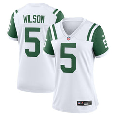 Garrett Wilson New York Jets Women's Classic Alternate Game Jersey White - Nike