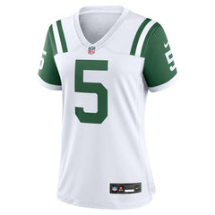 Garrett Wilson New York Jets Women's Classic Alternate Game Jersey White - Nike