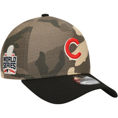 Chicago Cubs New Era Camo Crown A-Frame 9FORTY Adjustable Hat Lifestyle