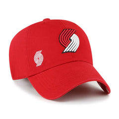 47 brand - Portland Trail Blazers '47 Women's Confetti Undervisor Clean Up Adjustable Hat - Red