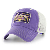 47 brand - Los Angeles Lakers '47 Five Point Patch Clean Up Adjustable Hat - Purple