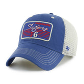 47 brand - Philadelphia 76ers '47 Five Point Patch Clean Up Adjustable Hat - Royal