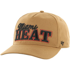 47 brand - Miami Heat '47 Barnes Hitch Adjustable Hat - Tan