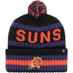47 brand - Phoenix Suns '47 Bering Cuffed Knit Hat with Pom - Black