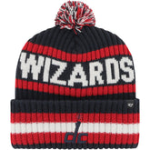 47 brand - Washington Wizards '47 Bering Cuffed Knit Hat with Pom - Navy