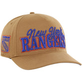 New York Rangers '47 Barnes Hitch Adjustable Hat Tan