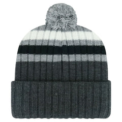 Philadelphia Flyers - '47 Stack Patch Cuffed Knit Hat with Pom Gray