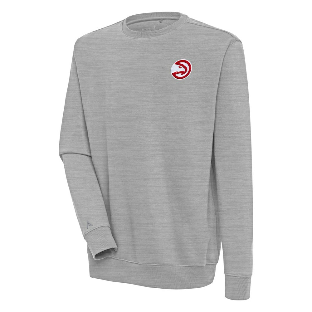 NBA - Atlanta Hawks Antigua Victory Pullover Sweatshirt - Heather Gray