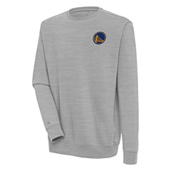 NBA - Golden State Warriors Antigua Victory Pullover Sweatshirt - Heather Gray