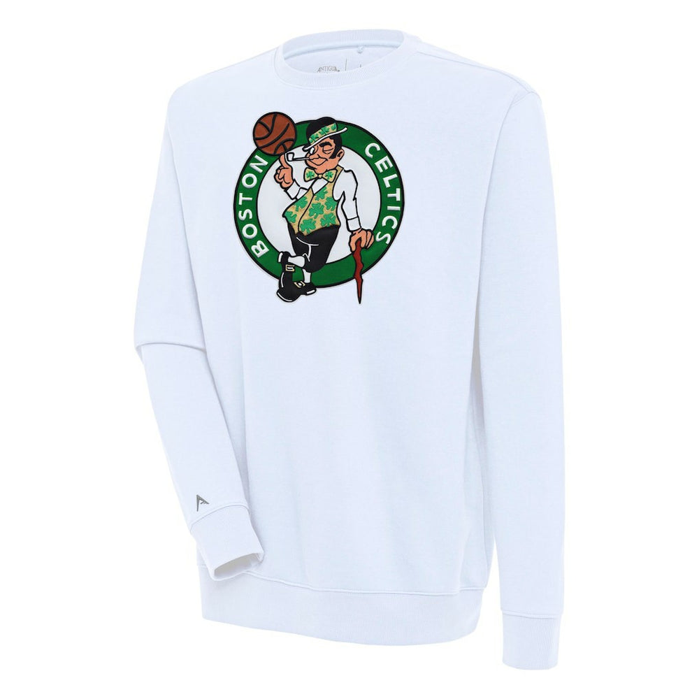 NBA - Boston Celtics Antigua Victory Pullover Sweatshirt - White