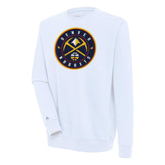 NBA - Denver Nuggets Antigua Victory Pullover Sweatshirt - White