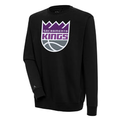 NBA - Sacramento Kings Antigua Victory Pullover Sweatshirt - Black