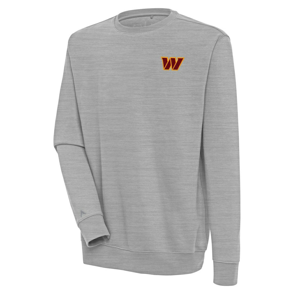 Washington Commanders Antigua Victory Pullover Sweatshirt Heather Gray - NFL