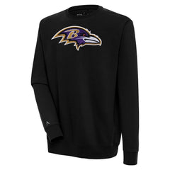 Baltimore Ravens Antigua Victory Pullover Sweatshirt Black - NFL