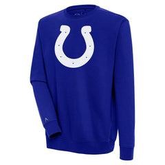 Indianapolis Colts Antigua Victory Pullover Sweatshirt Royal - NFL