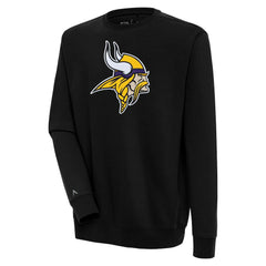 Minnesota Vikings Antigua Victory Pullover Sweatshirt Black - NFL