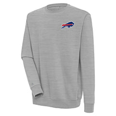 Buffalo Bills Antigua Victory Pullover Sweatshirt Heather Gray - NFL