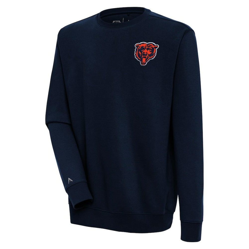 Chicago Bears Antigua Victory Pullover Sweatshirt Navy - NFL