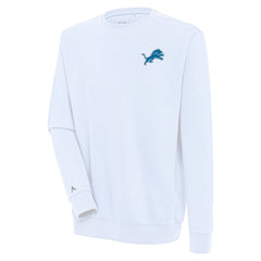 Detroit Lions Antigua Victory Pullover Sweatshirt White - NFL