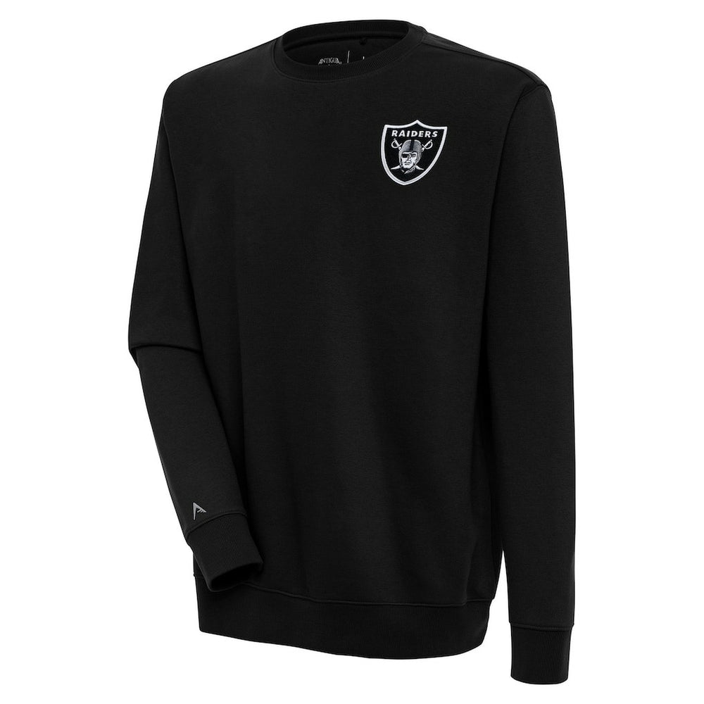 Las Vegas Raiders Antigua Victory Pullover Sweatshirt Black - NFL
