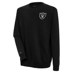 Las Vegas Raiders Antigua Victory Pullover Sweatshirt Black - NFL