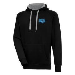 Detroit Lions Antigua Victory Pullover Hoodie Black - NFL