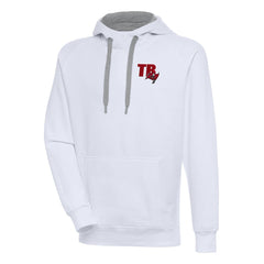 Tampa Bay Buccaneers Antigua Victory Pullover Hoodie White - NFL
