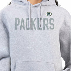 Green Bay Packers G-III 4Her by Carl Banks Women's Dot Print Pullover Hoodie Heather Gray - NFL
