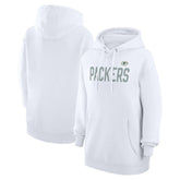 Green Bay Packers G-III 4Her by Carl Banks Women's Dot Print Pullover Hoodie White - NFL