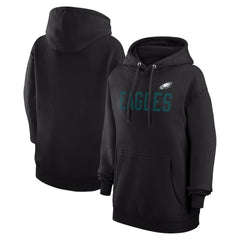 Philadelphia Eagles G-III 4Her by Carl Banks Women's Dot Print Pullover Hoodie Black - NFL