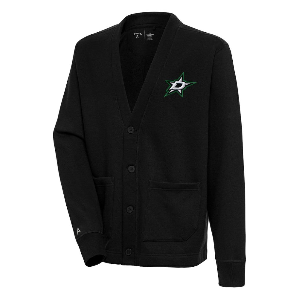 Dallas Stars - Antigua Victory Cardigan Black