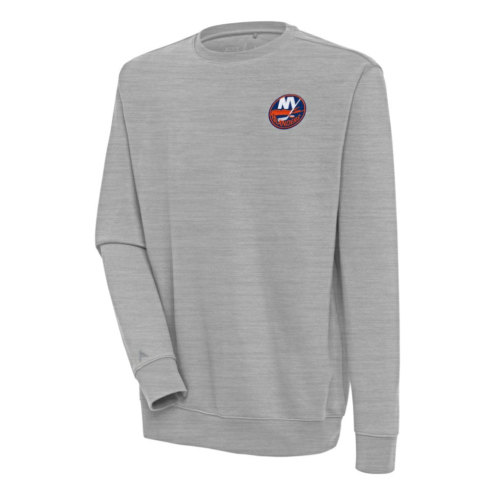 New York Islanders - Antigua Victory Pullover Sweatshirt Heather Gray