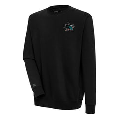 San Jose Sharks - Antigua Victory Pullover Sweatshirt Black