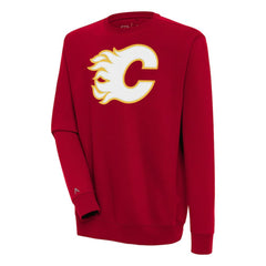 Calgary Flames - Antigua Victory Pullover Sweatshirt Red