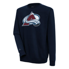 Colorado Avalanche - Antigua Victory Pullover Sweatshirt Navy