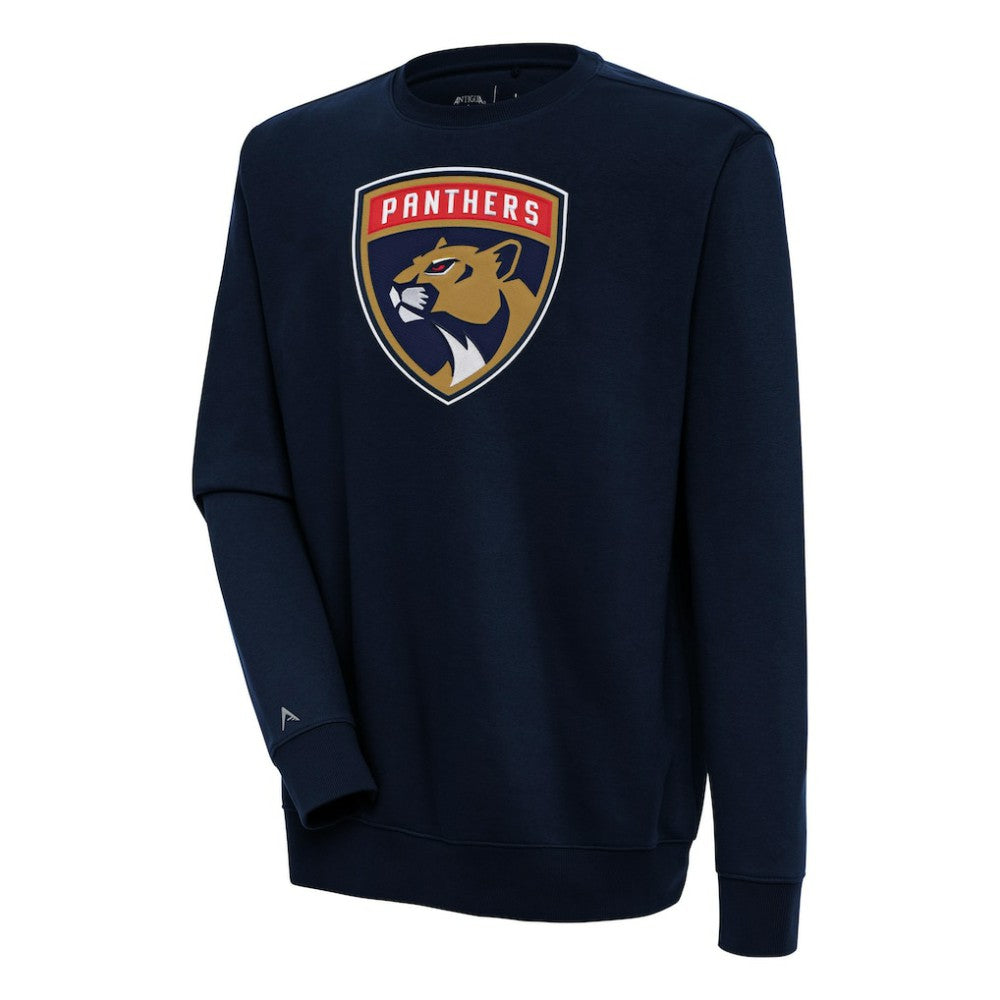 Florida Panthers - Antigua Victory Pullover Sweatshirt Navy