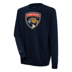 Florida Panthers - Antigua Victory Pullover Sweatshirt Navy