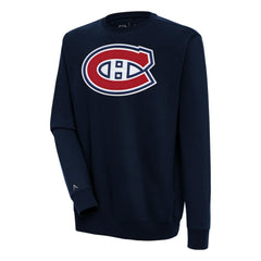 Montreal Canadiens - Antigua Victory Pullover Sweatshirt Navy