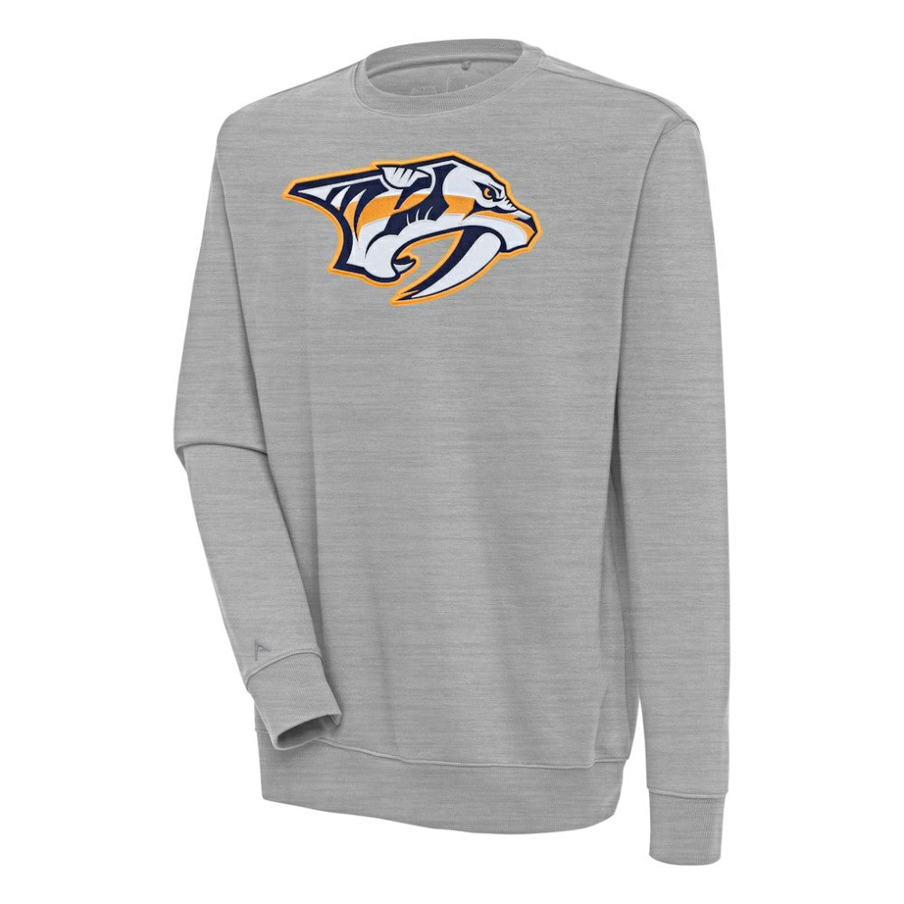 Nashville Predators - Antigua Victory Pullover Sweatshirt Heather Gray